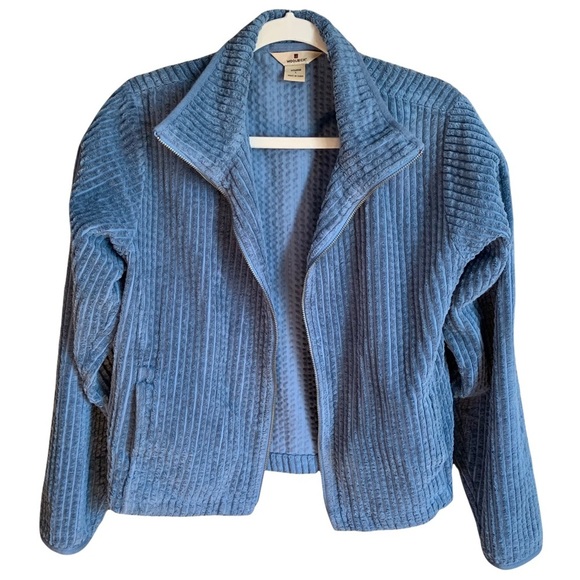 Woolrich Jackets & Blazers - Woolrich vintage kinsdale corduroy velour jacket light blue full zip size M